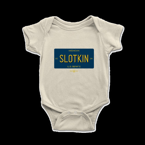 Image of License Plate Infant One Piece - Store | Elissa Slotkin