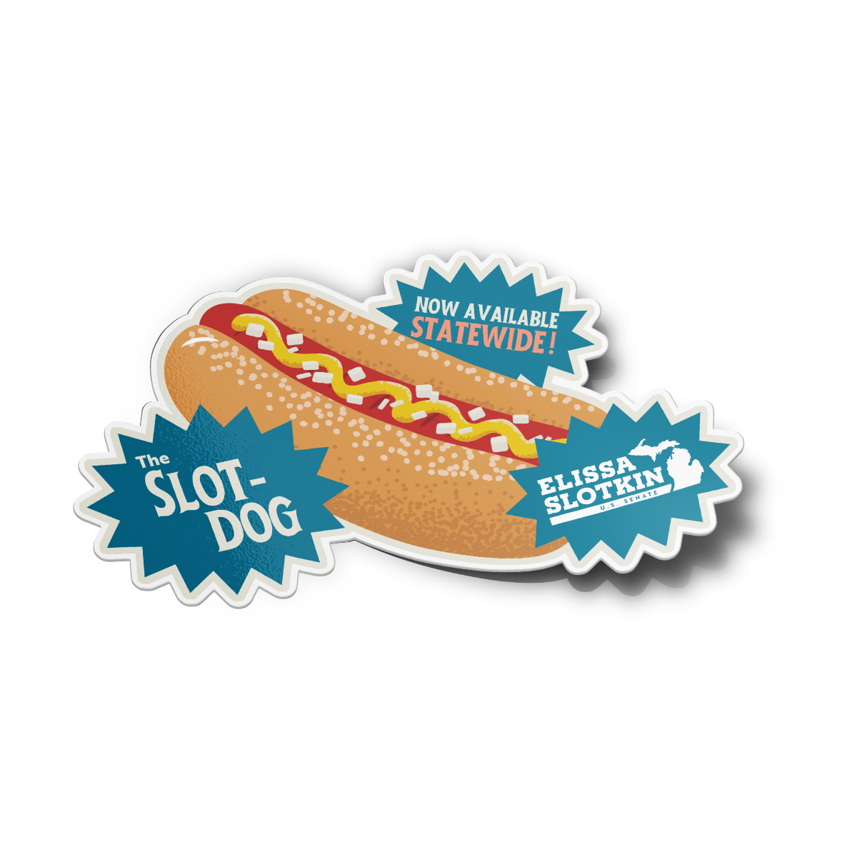 "Slot Dog" Sticker