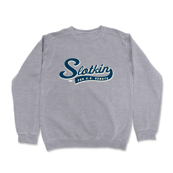 Slotkin - Navy (Dark Ash Crewneck Sweater)
