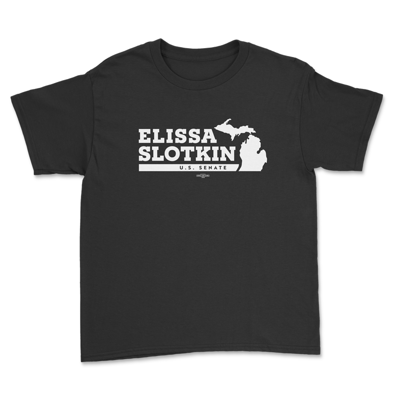 Image of Black Logo Tee - Store |  Elissa Slotkin