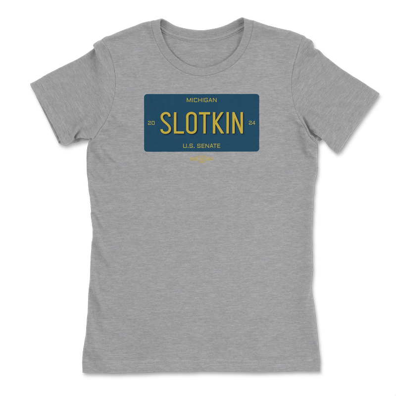 Image of License Plate Tee - Store |  Elissa Slotkin